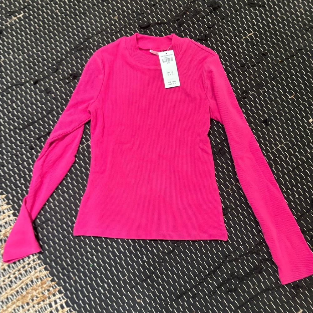 Abercrombie Kids Fuchsia Long Sleeve Tee